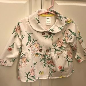 Peter Pan Collar Infant Jacket